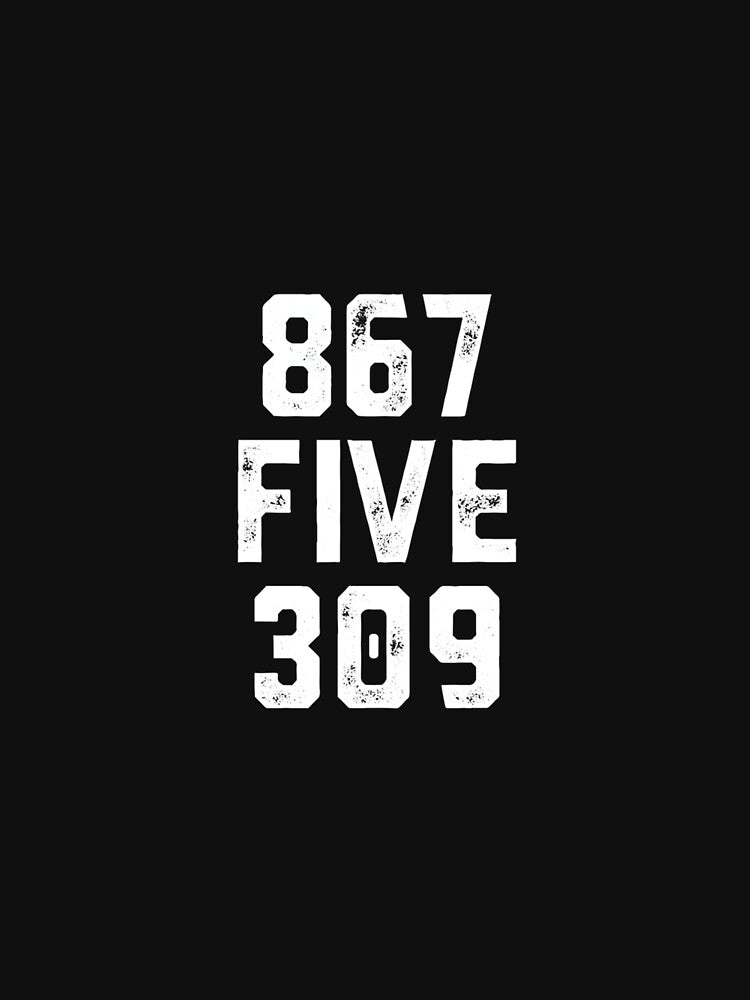 Retro Vintage Eighties 8675309 Nostalgic and Funny 80's by CharlesDVance