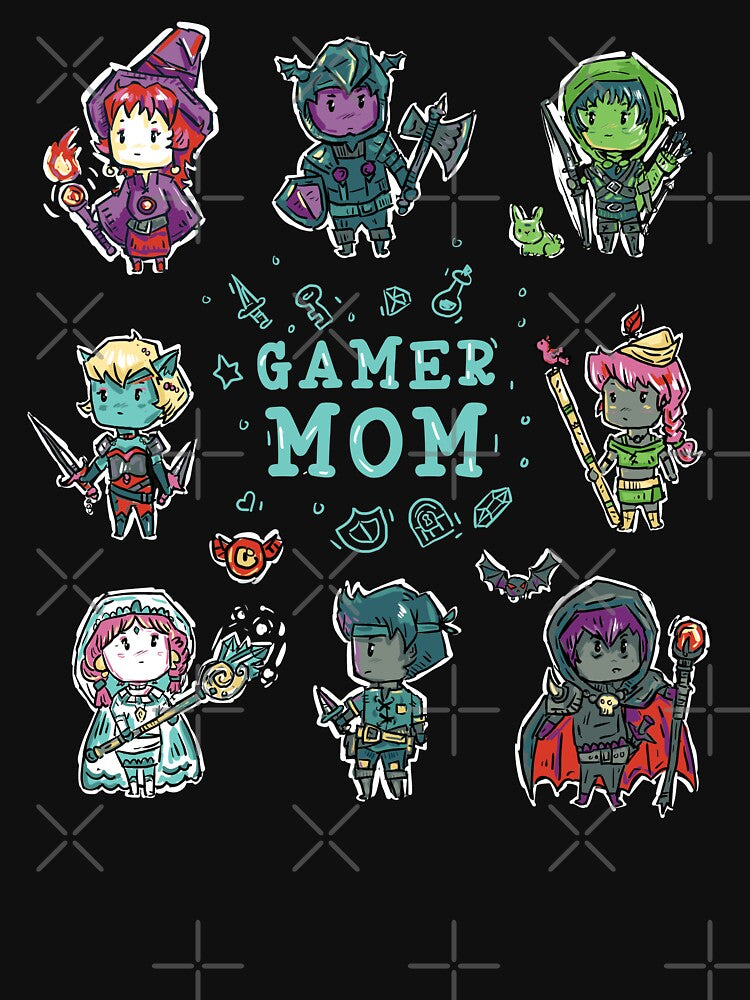 Gamer Mom Fantasy RPG Characters by norsedogstudio