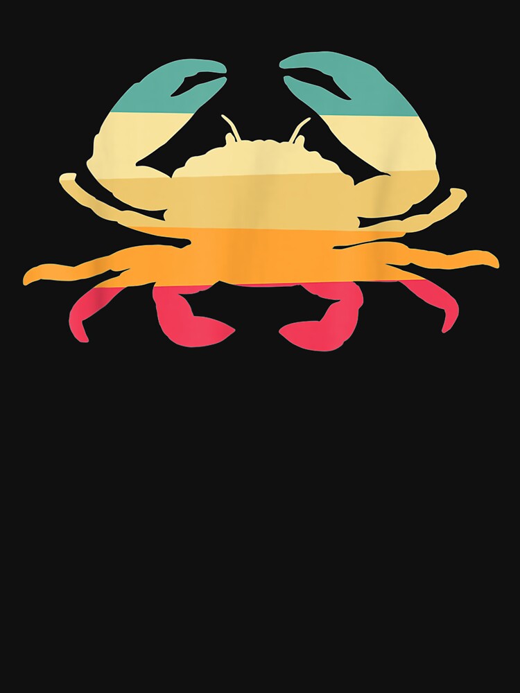 Crab Retro Vintage by shirleyfinley