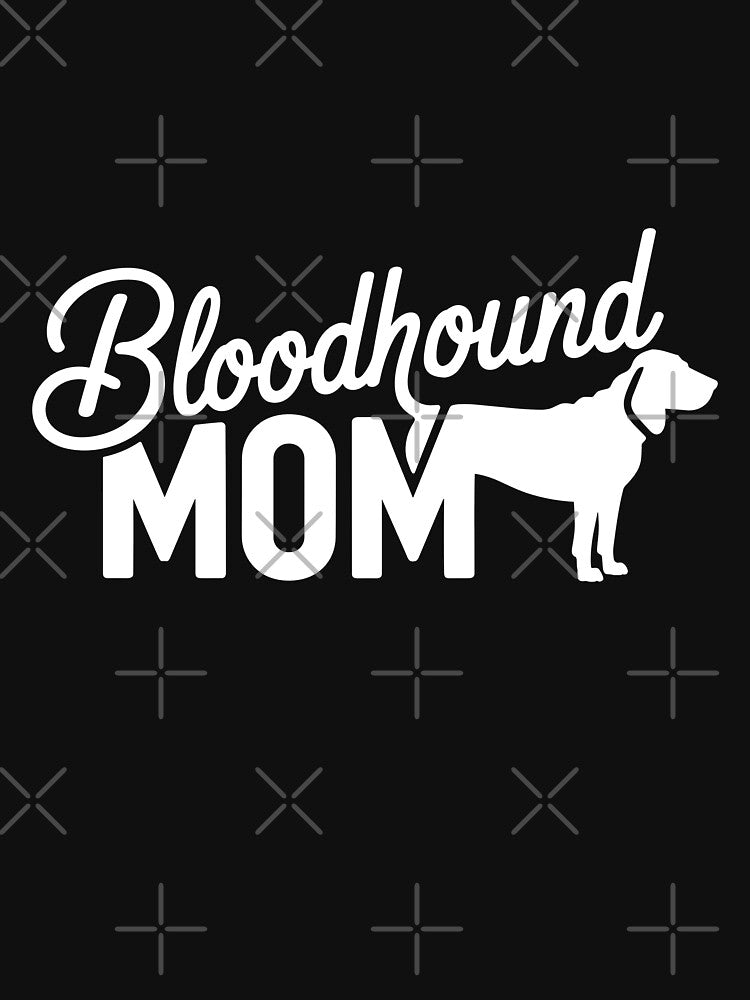 Bloodhound Mom by theartfulaspie