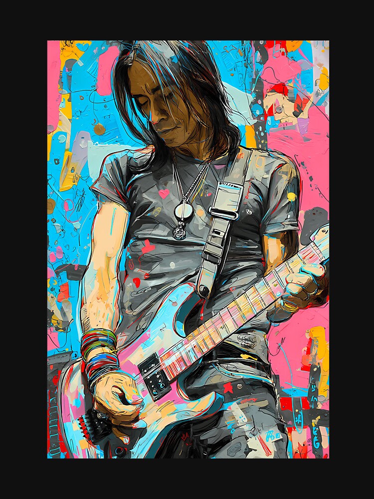 Nuno Bettencourt Art Color Me Blind by KemoArt