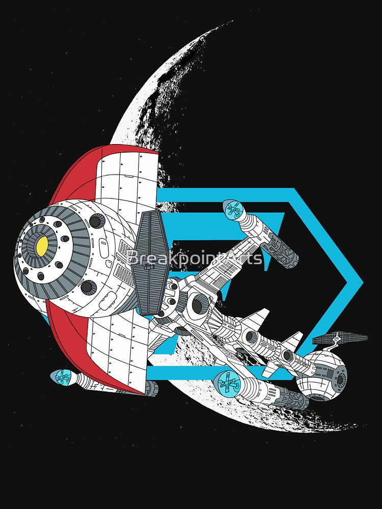 Spaceship Comet by BreakpointArts