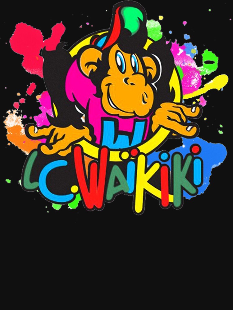 Colorful Waikiki Logo Essential T-Shirt by AxelFriedrich