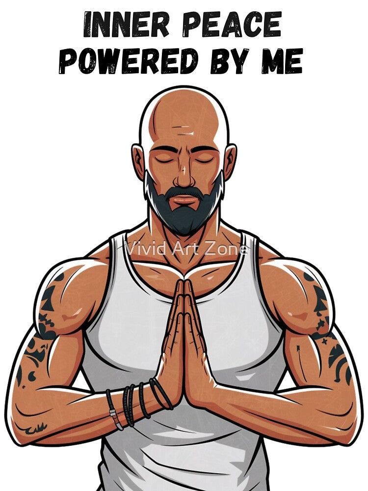 Inner Peace powered by me by Vivid Art Zone