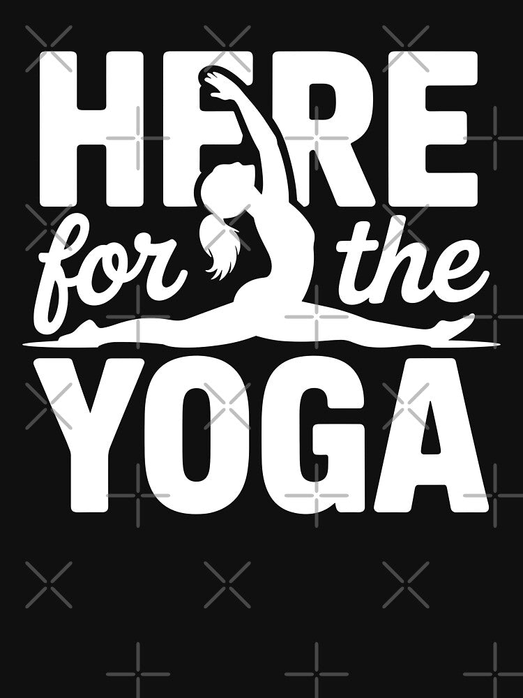 Here for the Yoga by theartfulaspie