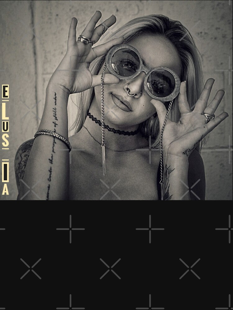 Creative new style ELUSIA Girl with glasses with tattoos by Oleg2021