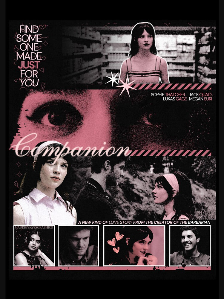 Companion (2025) movie poster by byskyesgraphics