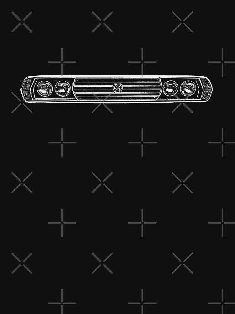 Leyland P76 1970s Australian classic car grille white by soitwouldseem