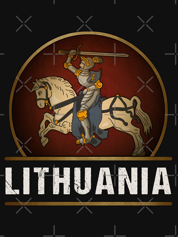 Lithuania Heraldey - The Grand Duchy of Lithuania Coat of Arms by Agema Apparel
