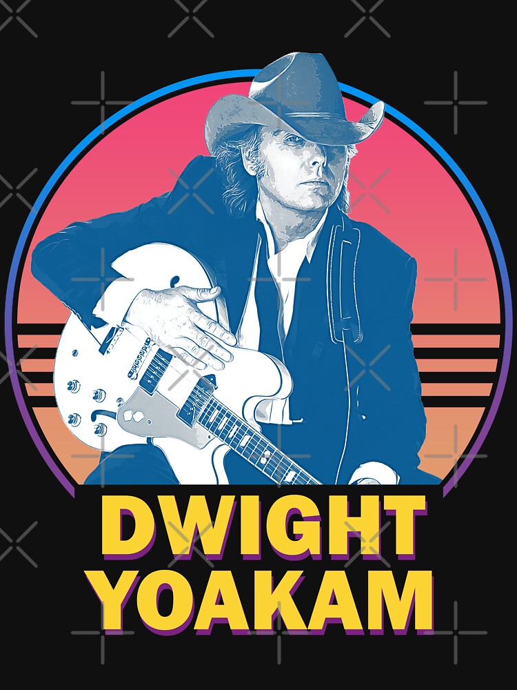 Vintage Dwight Yoakam 3 Panels Music Fan Gifts by RetroOutlaw