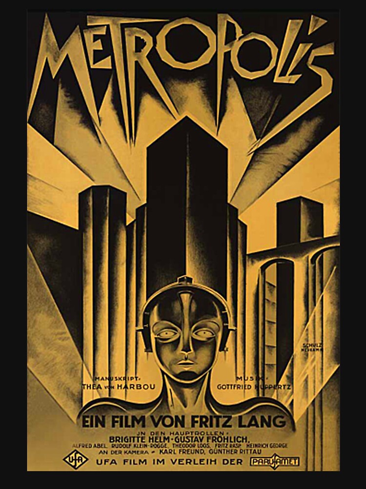 METROPOLIS-VINTAGE MOVIE POSTER by Thaeroy010
