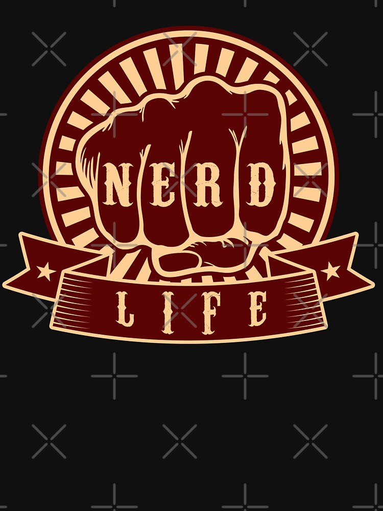 Nerd Life - Fist Punch Vintage by aladdindesigns
