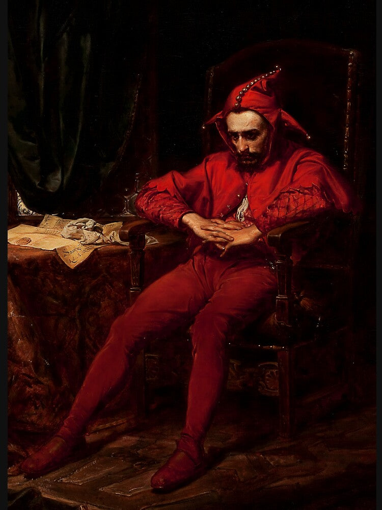 Stańczyk (The Sad Clown Paradox), by Jan Matejko by ForgottenGarden