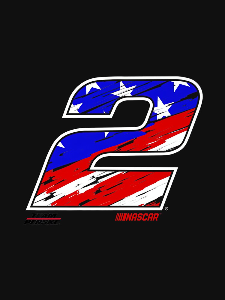 NASCAR - Brad Keselowski - American Fill Premium by MichelleELawren