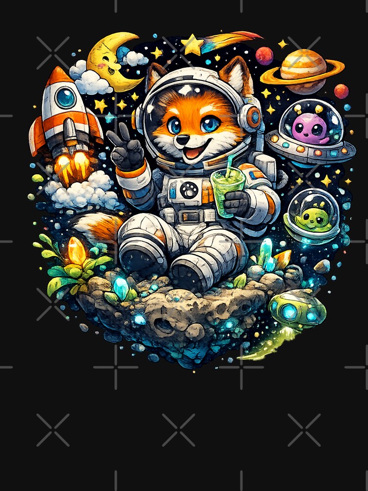Cosmic Drift Fox by Tadeusz1