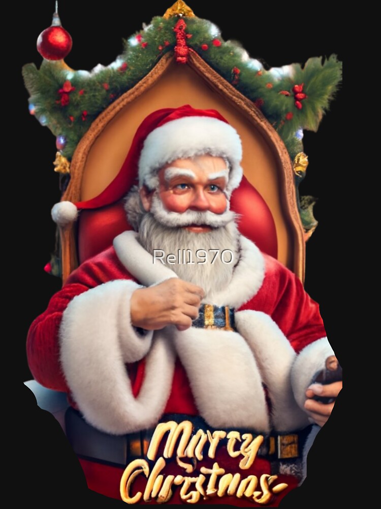 Merry Christmas Santa Design by Rell1970