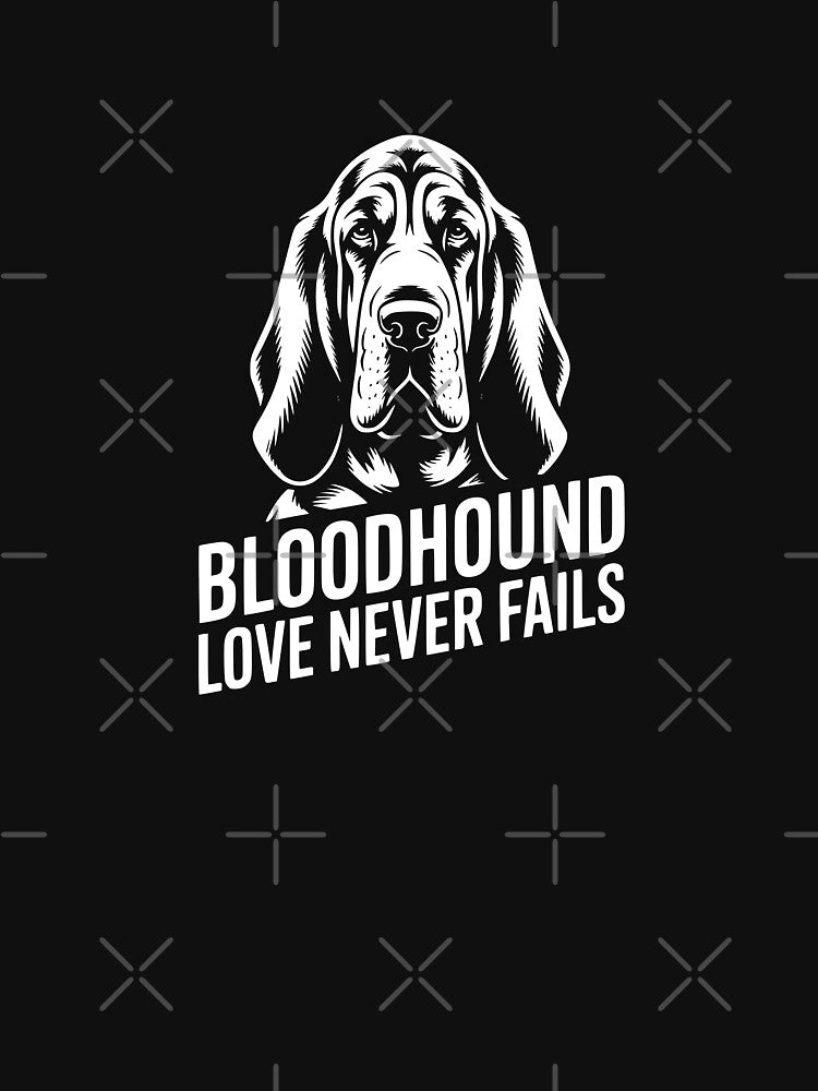 Bloodhound Love Never Fails by theartfulaspie