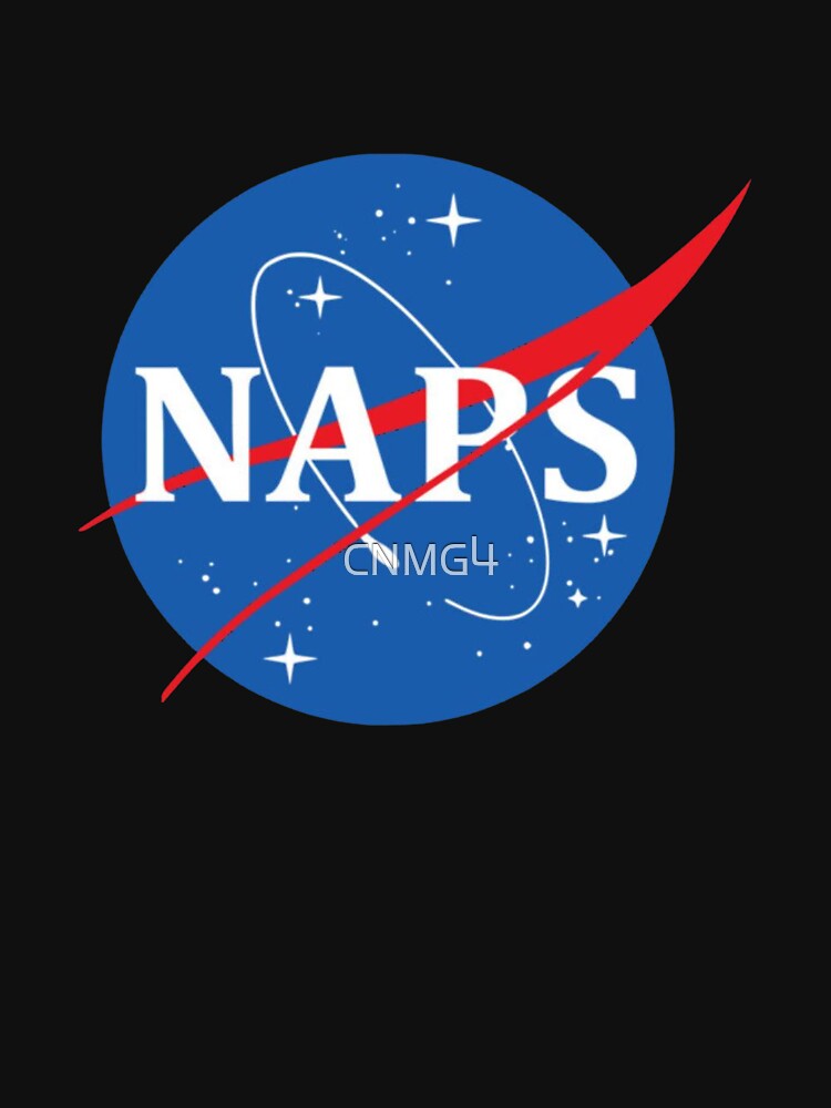 Nasa Logo Naps T-Shirt_3342073 by CNMG4
