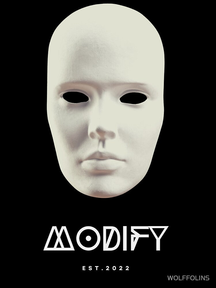 Modern Aesthetic Face Mask by WOLFFOLINS