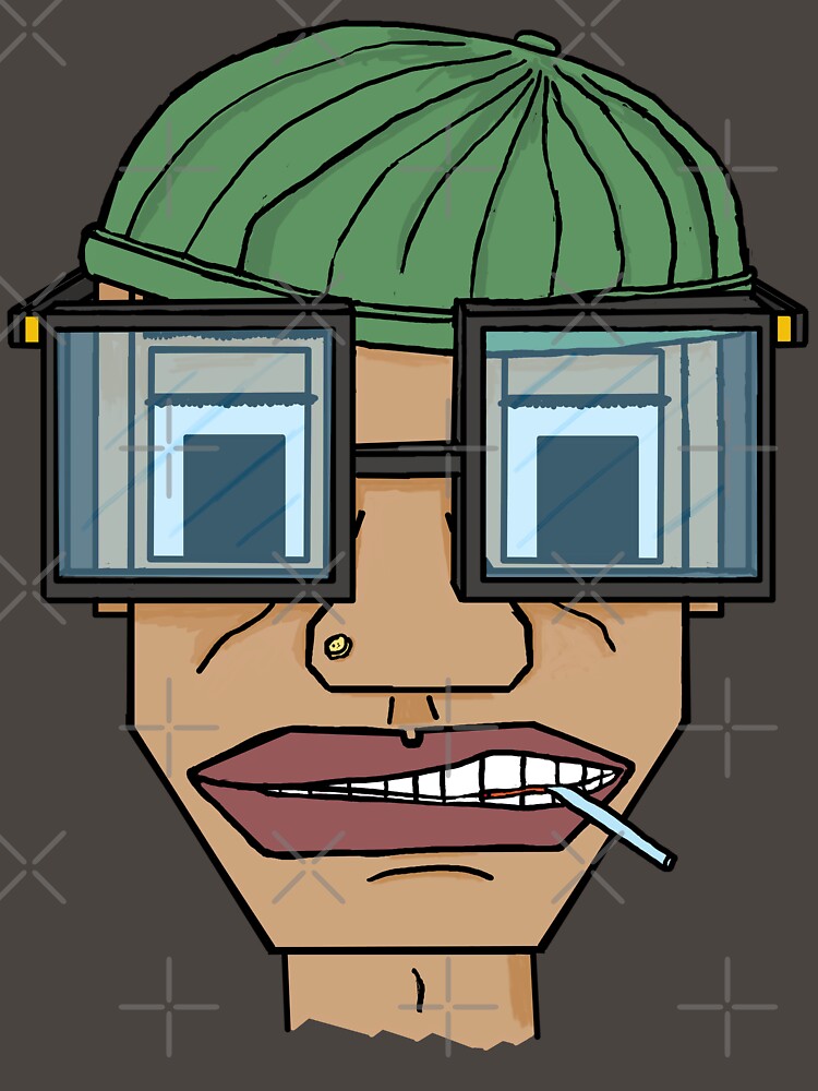 Cool Nerd Sticker by Shooz34