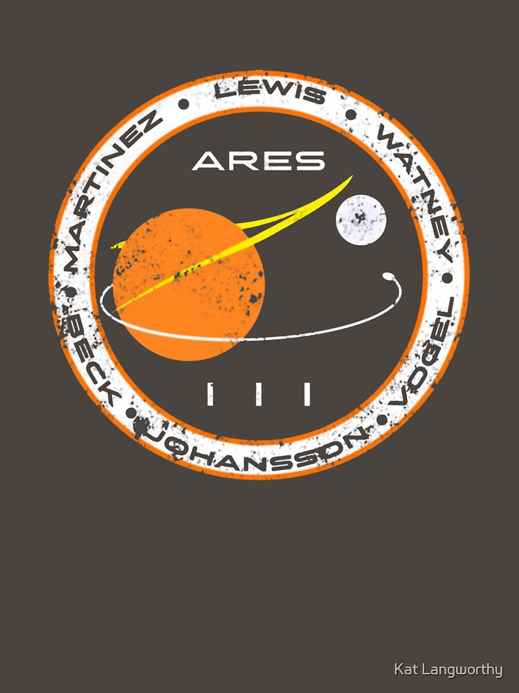ARES III (the martian) T-Shirt_309797 by Kat Langworthy