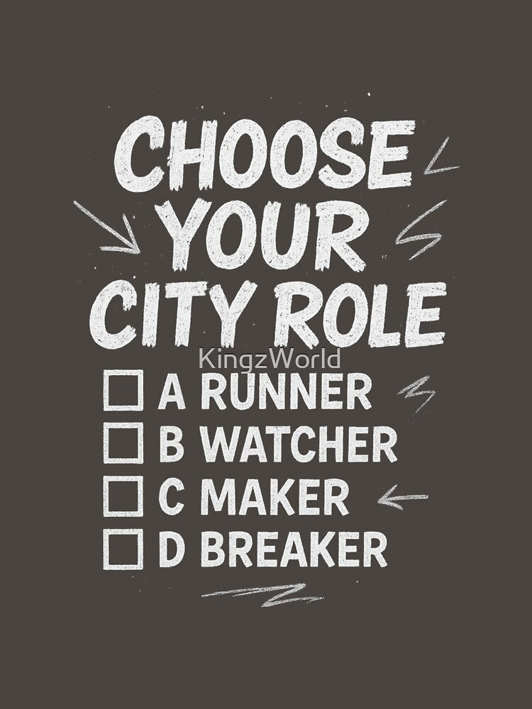 CHOOSE YOUR CITY ROLE by KingzWorld