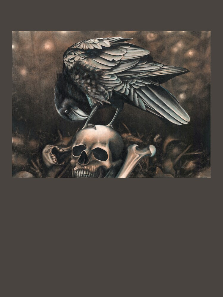 When You Are Gone Raven and Skull by The Wandering Muse