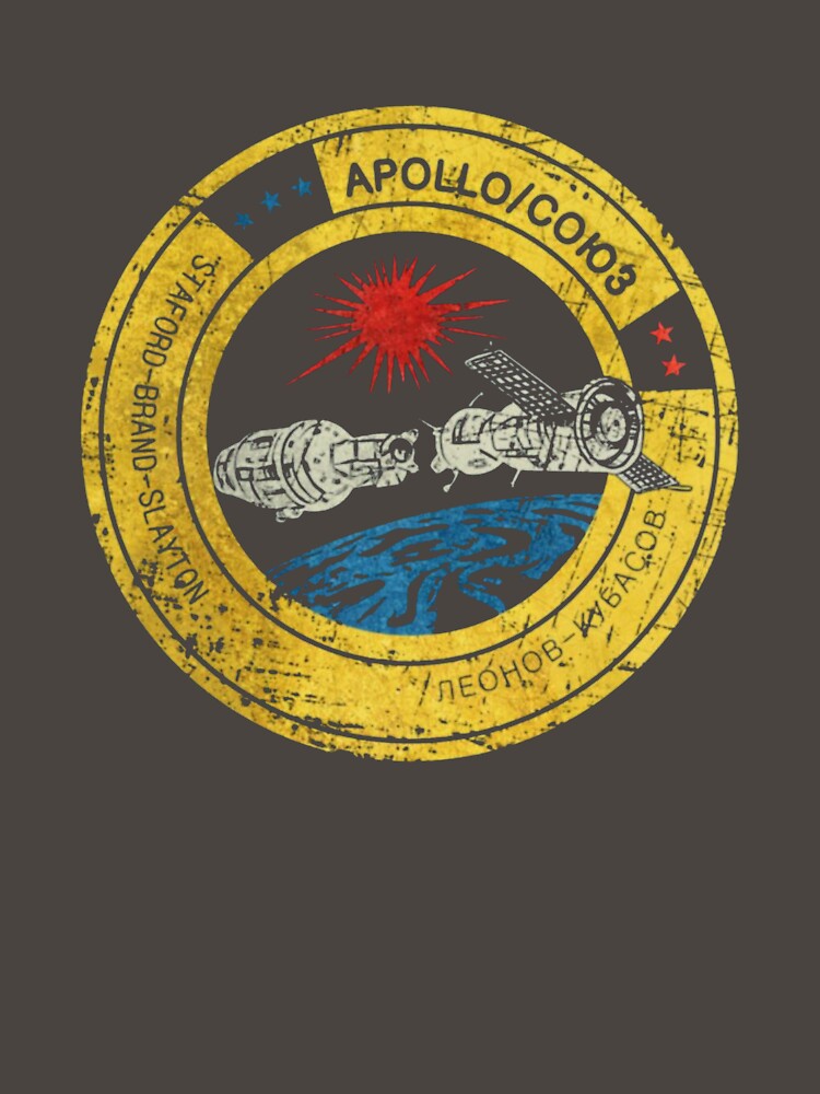 Apollo Soyuz Vintage Emblem V01 T-Shirt_2535349 by ZiraBooth
