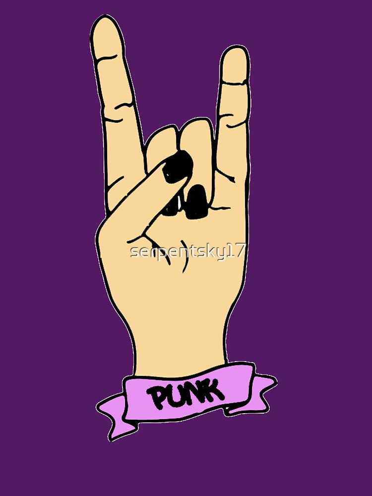 Metal Fingers - Punk by SerpentSkyArts
