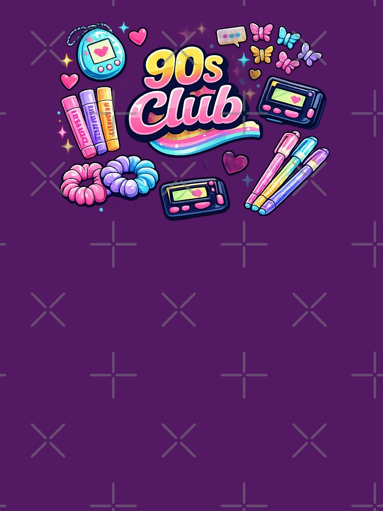 90s Club Shirt – Retro 1990s Nostalgia Tee | Vintage Throwback Aesthetic for 90s Kids by MEMORY-LN-Tees