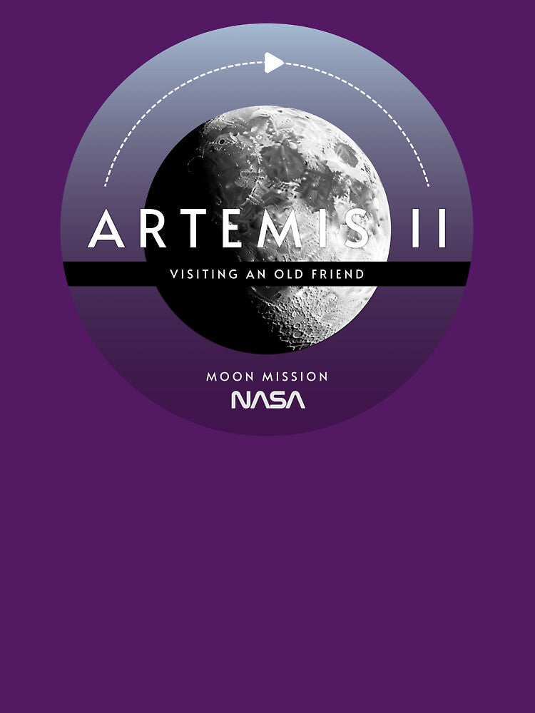 Artemis II Moon Mission Visiting An Old Friend NASA Art by KiwiRider