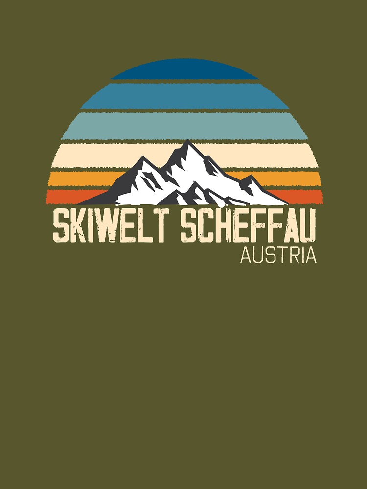 Skiwelt Scheffau Retro Reverie: Vintage Inspired Collection. on dark by rillak