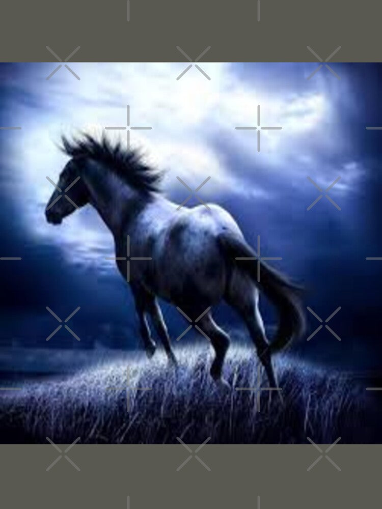 Horse with Blue Sky Good Design by Sameer Shrivastava