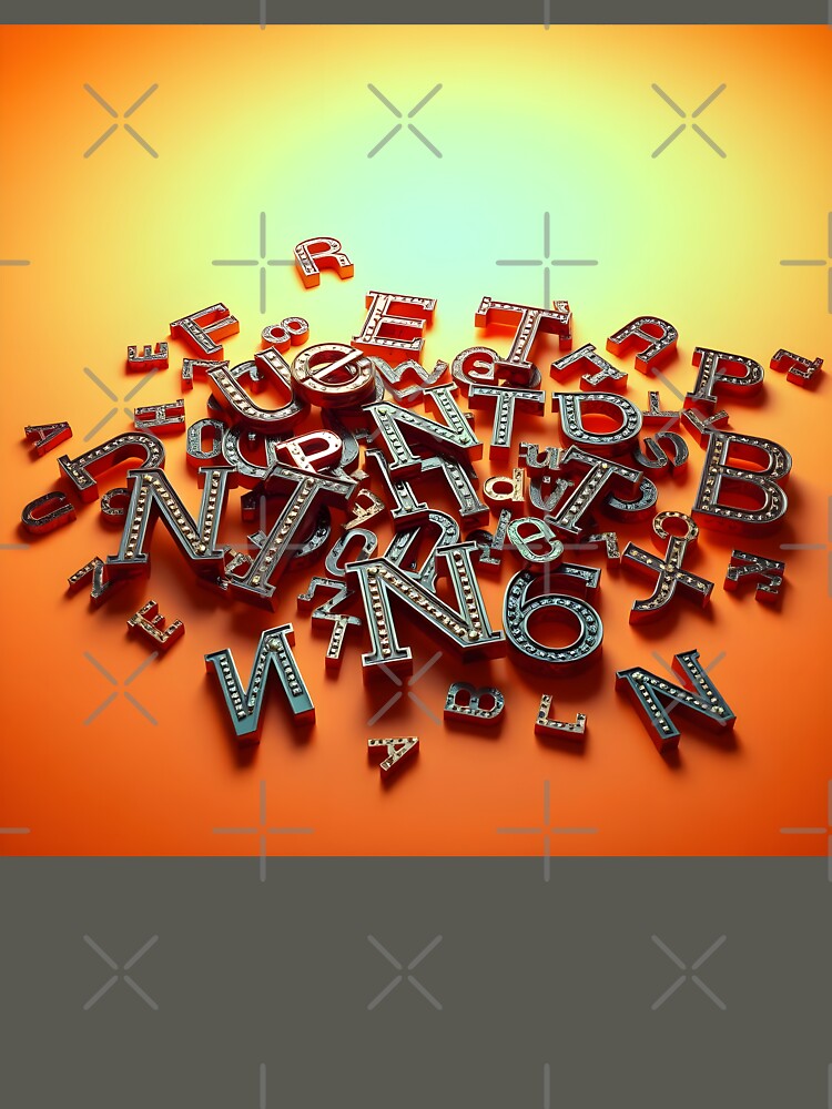 Letters 10 by HebaRK Studio