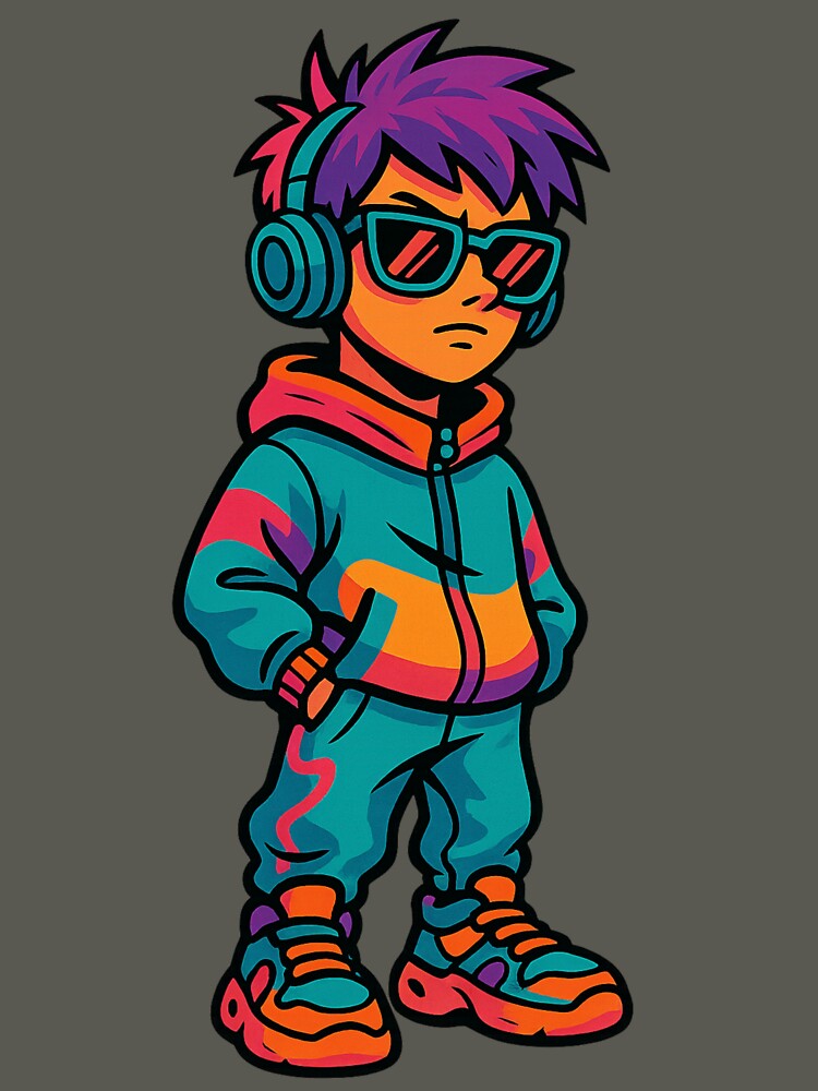 Neon Street Kid by Art_Shop