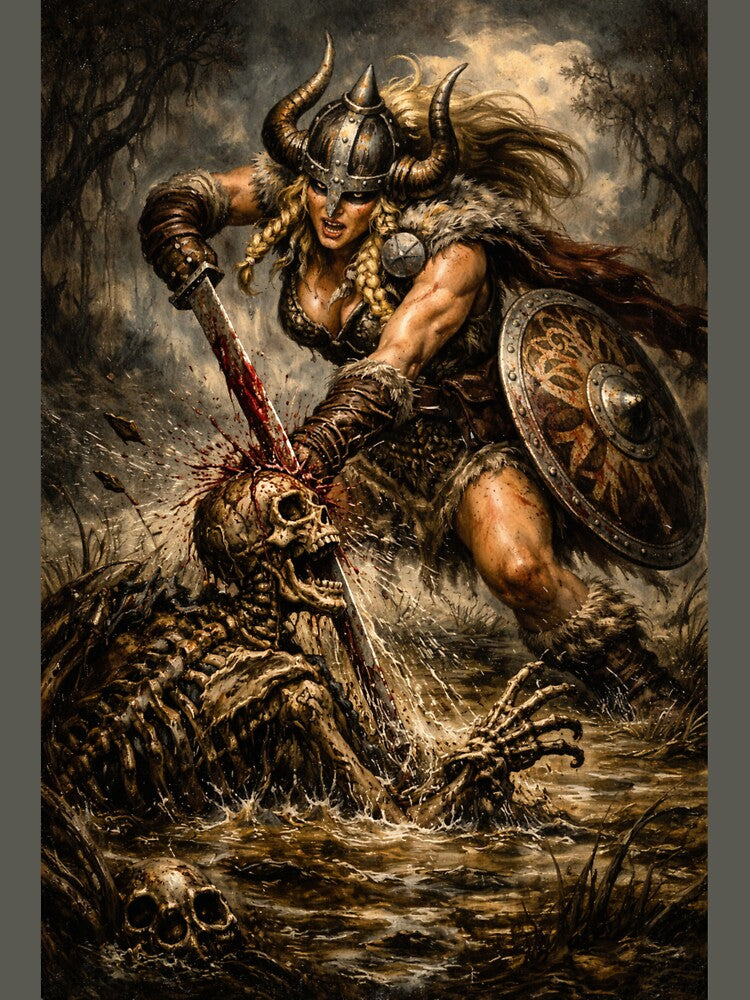 “Valkyrie of the Black Marsh” by ITSimagination