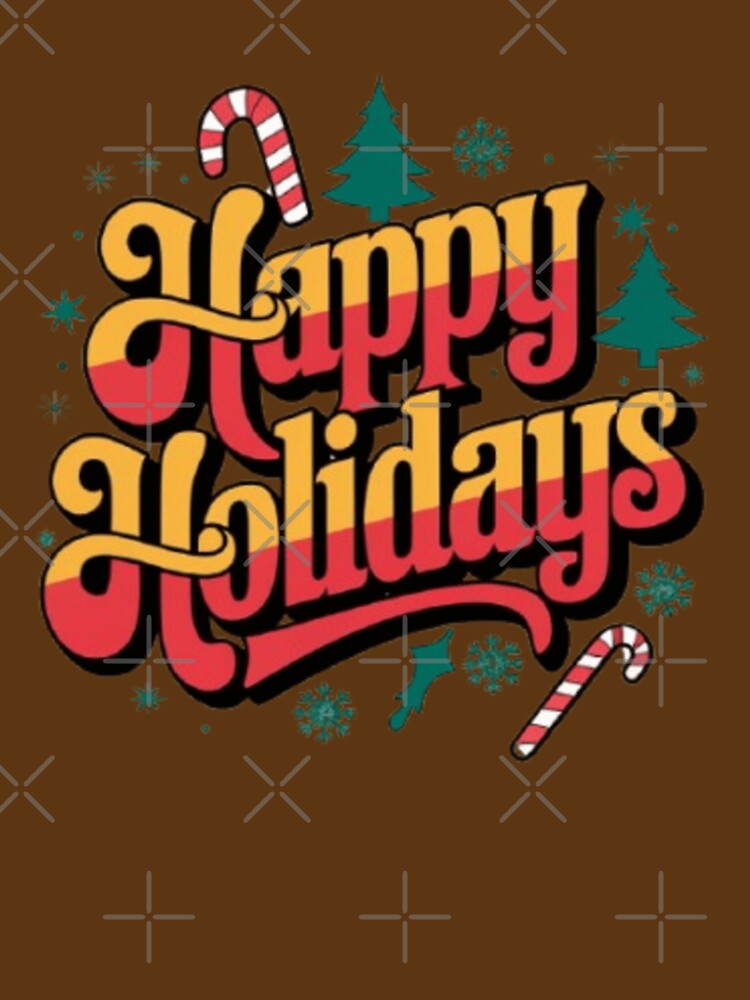 "Happy Holidays’ Festive Design by PrintBreeze