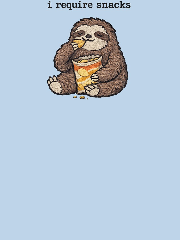 I Require Snacks Classic T Shirt by Lulu Shop