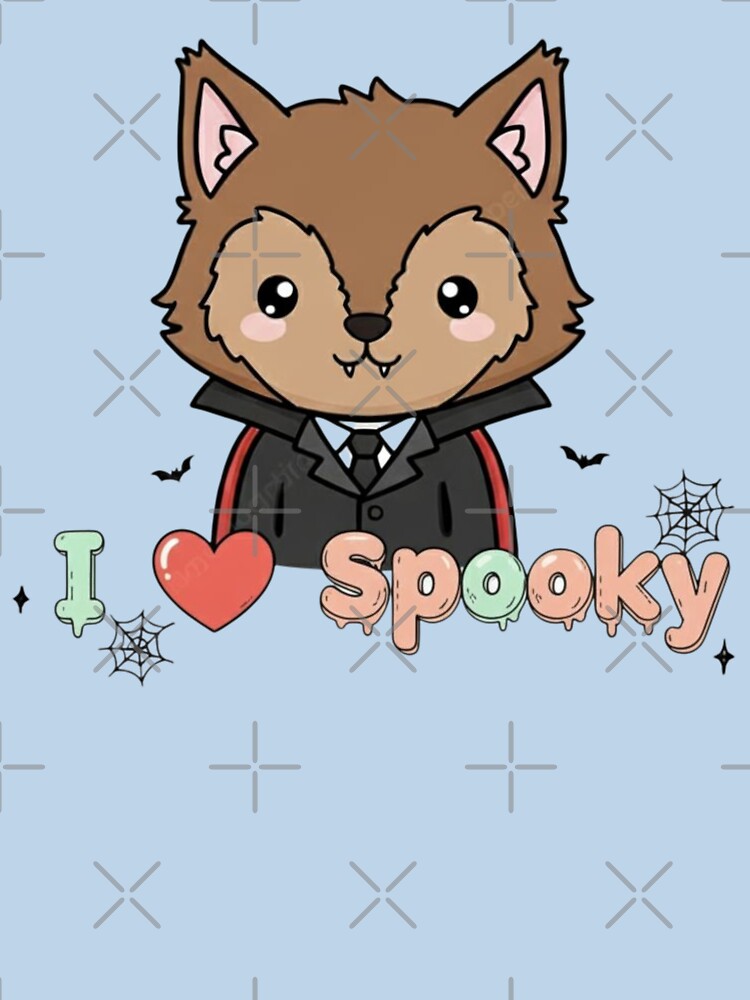 I love spooky Werewolf Kawaii by Too Kool Designing