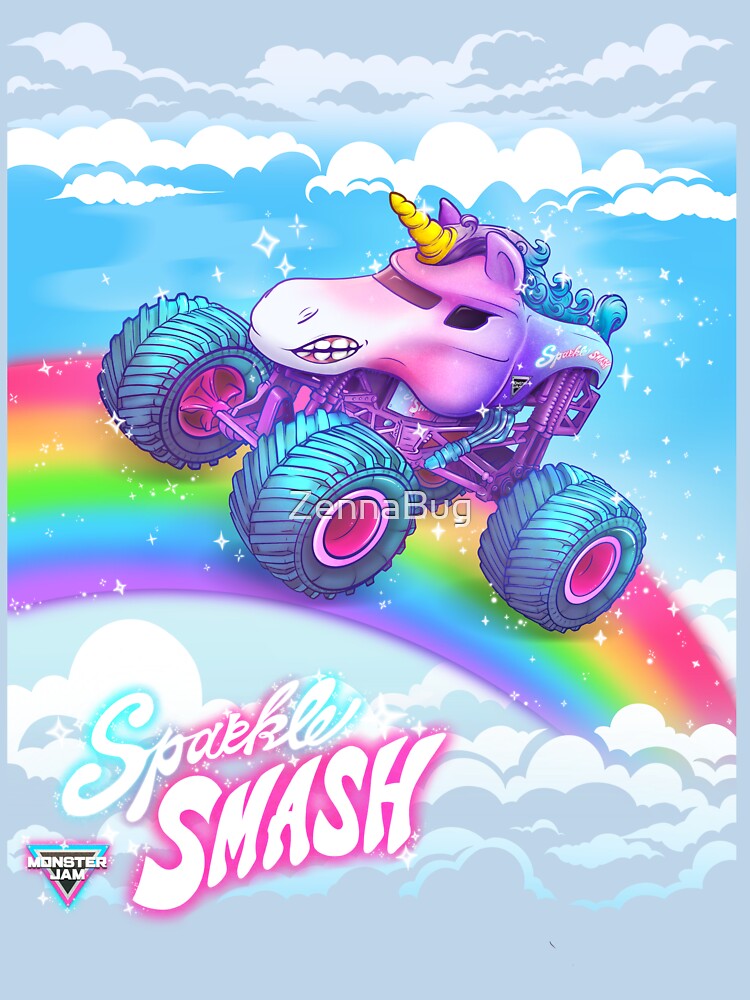 Sparkle Smash the Unicorn Truck by ZennaBug
