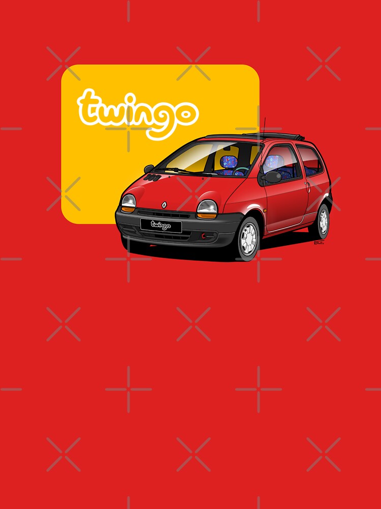 1993 Twingo transparent Artwork by RJWautographics