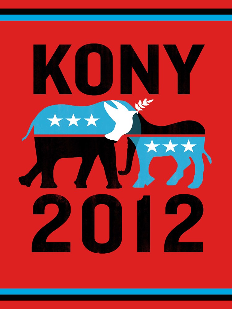 "Joseph Kony T-shirt" Original Style T-Shirt Kony 2012 by KonyTshirts