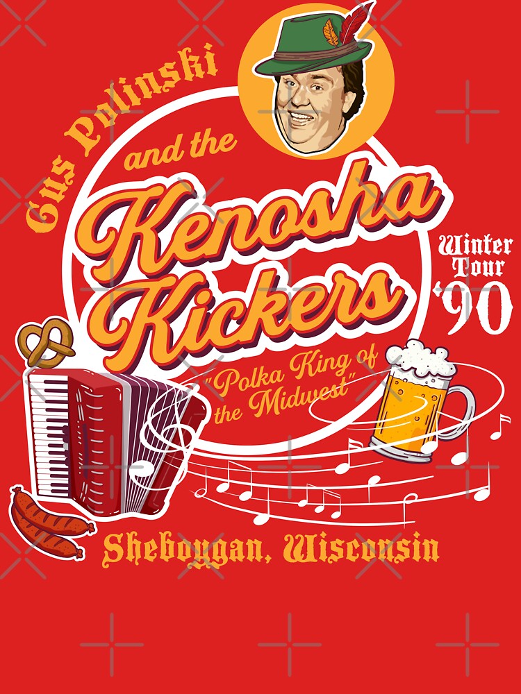 Gus Polinski and the Kenosha Kickers by Alema Art