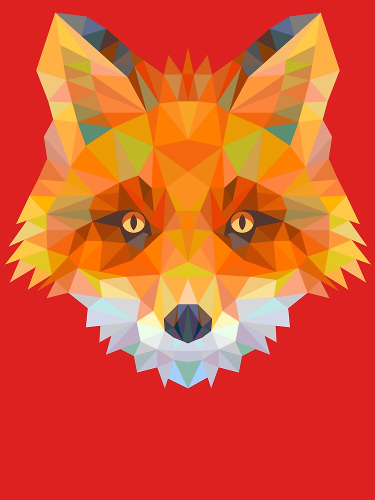 Red Fox Head by Fairyjam