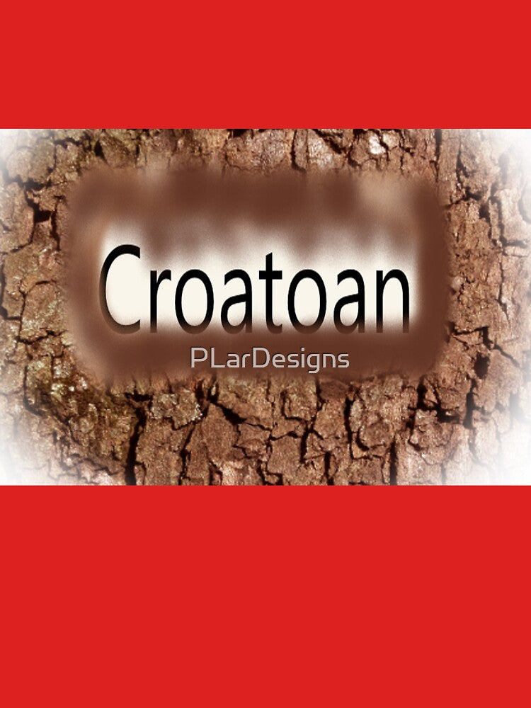 Croatoan Native American Roanoke Island History Mystery Christmas Gift by PLarDesigns