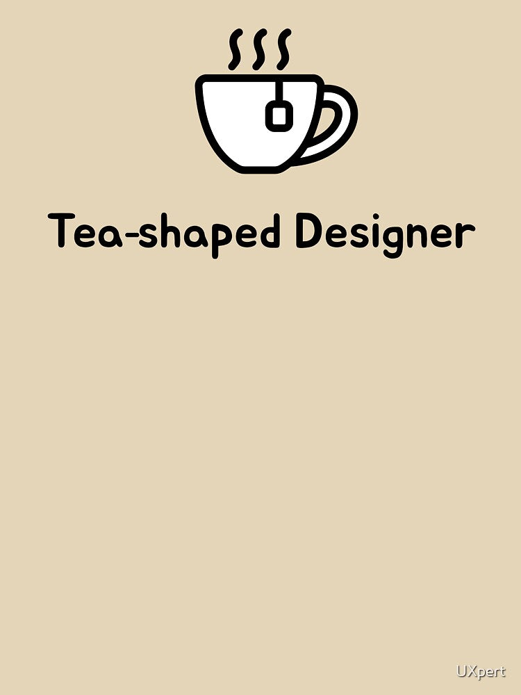 Tea-shaped designer by UXpert