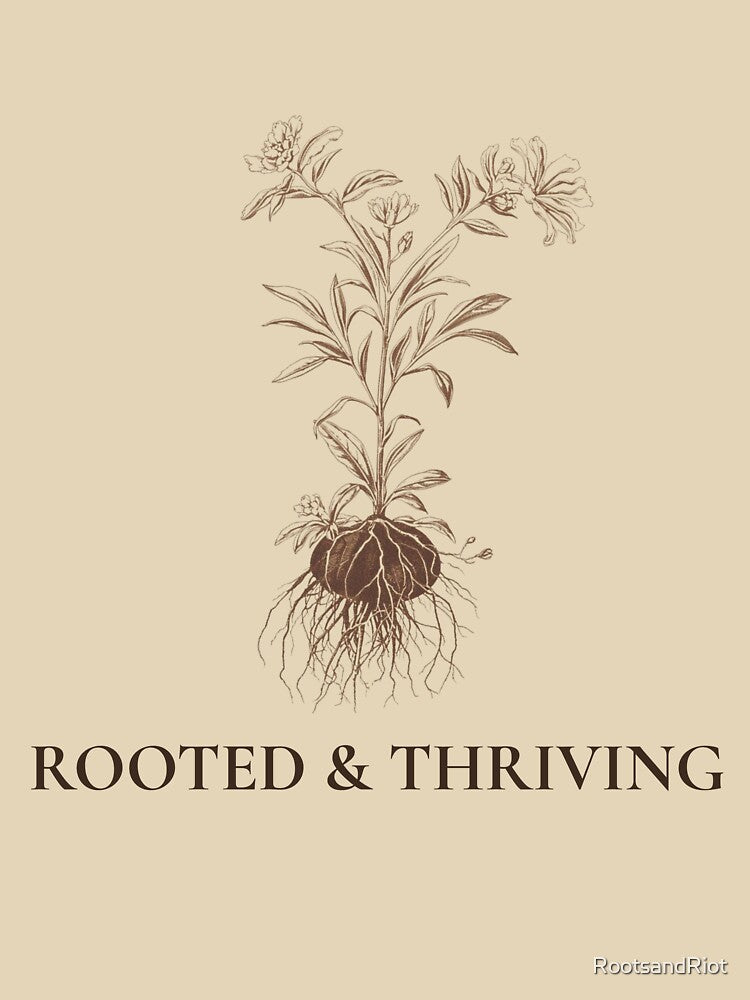 Rooted and Thriving — Vintage Botanical Garden Shirt by RootsandRiot
