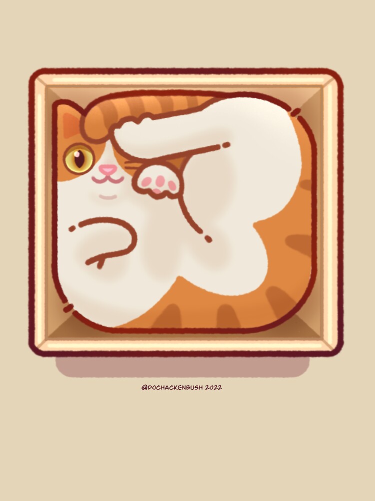 Cat in the Box by DocHackenbush
