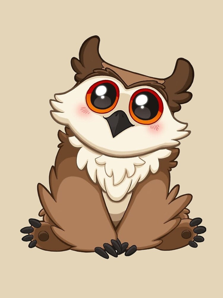 Cute Owlbear by stayathomegamer