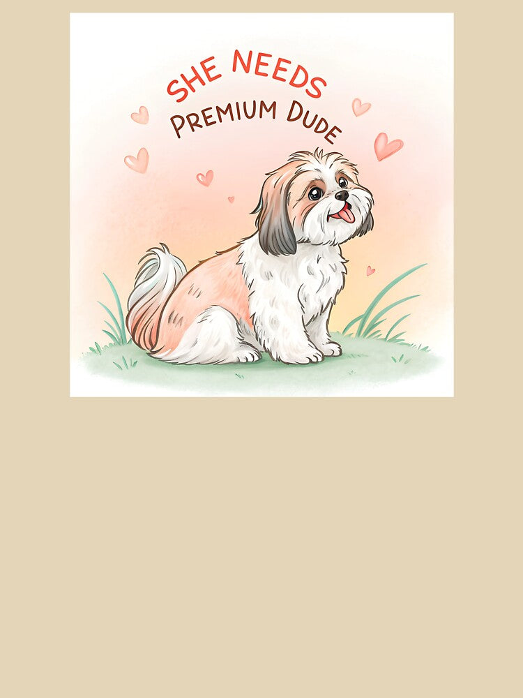 She needs Premium dude shihtzu by AhArtMe